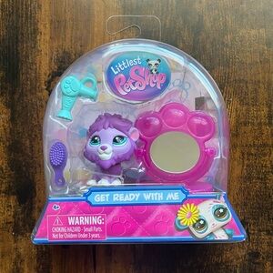 Littlest Pet Shop Lion “Get Ready With Me” Set with Accessories
